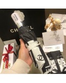 Chanel Automatic Folding Umbrella - Ribbon Art [Ready Stock]