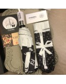 Chanel Automatic Folding Umbrella - Ribbon Art [Ready Stock]