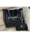 Chanel Gauze Tote Bag + Makeup Bag two-piece set [Pre Order, ETA Dispatch on 30th Sep 2024]