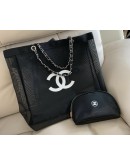 Chanel Gauze Tote Bag + Makeup Bag two-piece set [Pre Order, ETA Dispatch on 30th Sep 2024]