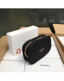 CHANEL Cosmetic pouch Black or Red [Ready Stock]