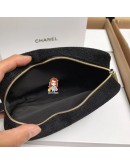 CHANEL Cosmetic pouch Black or Red [Ready Stock]