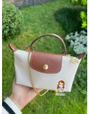 【LONGCHAMP】Le Pliage Original Pouch With Handle 迷你饺子包（没有长肩带）