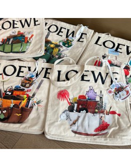 Loewe canvas bag 帆布袋 [Pre Order, ETA Dispatch on 30th Sep 2024]